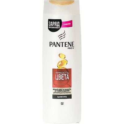 Шампунь Pantene Pro-V яркость цвета для окрашенных волос 400 мл