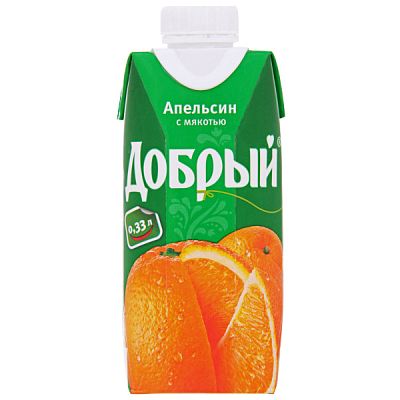 Нектар Добрый апельсин 0,33 л