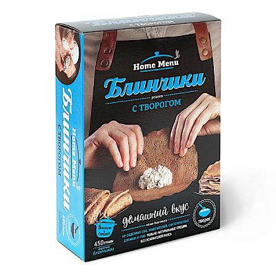 Блинчики Home Menu с творогом 450 г