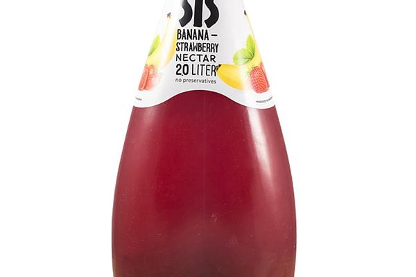  Нектар SIS банан-клубника 1,6 л в интернет-магазине продуктов с Преображенского рынка Apeti.ru