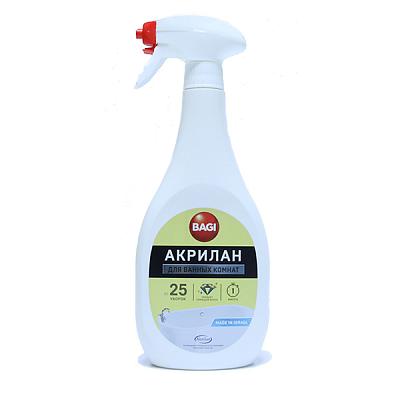 Средство для чистки и обновления эмалированных ванн Bagi акрилан 400 мл в интернет-магазине свежих фермерских продуктов Apeti.ru
