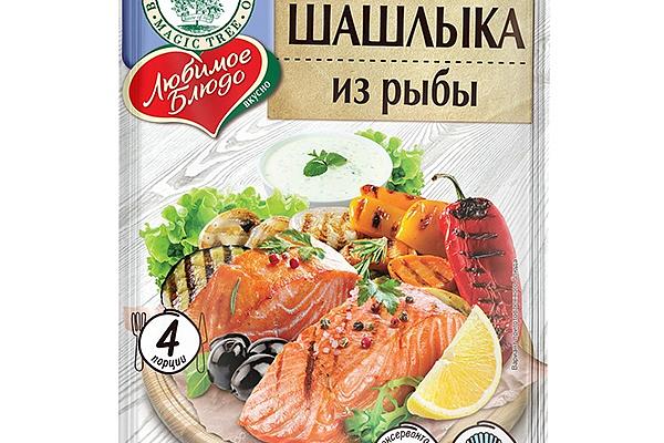  Приправа Волшебное дерево для шашлыка из рыбы 30 г в интернет-магазине продуктов с Преображенского рынка Apeti.ru