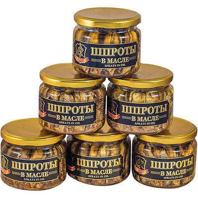  Шпроты в масле Sprats in oil 250 г в интернет-магазине свежих фермерских продуктов Apeti.ru