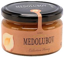Крем-мед Medolubov с фундуком (темный) 250 мл