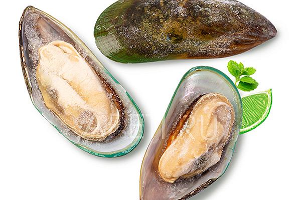  Мидии на створке замороженные 1 кг в интернет-магазине продуктов с Преображенского рынка Apeti.ru