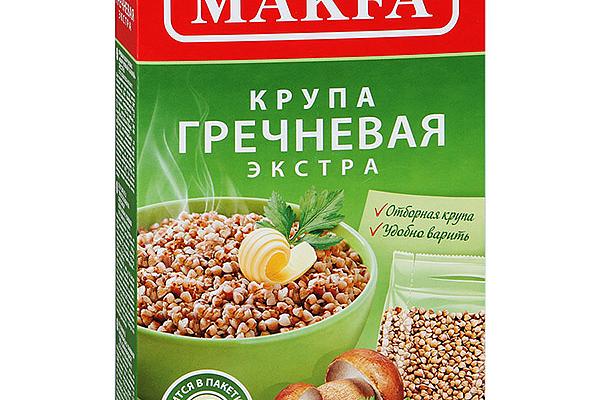  Крупа гречневая Makfa экстра 6 пакетиков 400 г в интернет-магазине продуктов с Преображенского рынка Apeti.ru