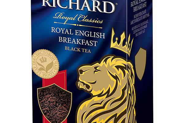  Чай черный Richard royal english breakfast 90 г в интернет-магазине продуктов с Преображенского рынка Apeti.ru