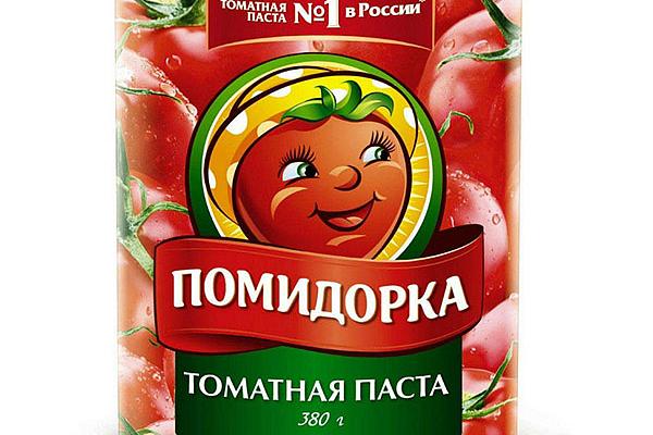 Томатная паста "Помидорка" 380 г в интернет-магазине продуктов с Преображенского рынка Apeti.ru