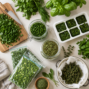 Как заготовить зелень на зиму: 5 простых способов сохранить вкус и аромат