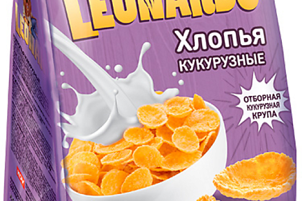  Хлопья кукурузные Leonardo 250 г в интернет-магазине продуктов с Преображенского рынка Apeti.ru