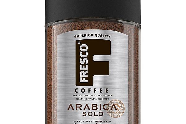  Кофе Fresco arabica solo сублимированный 100 г в интернет-магазине продуктов с Преображенского рынка Apeti.ru