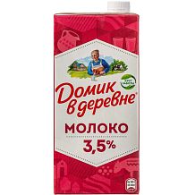 Молоко Домик в Деревне 3,5% 950 мл БЗМЖ