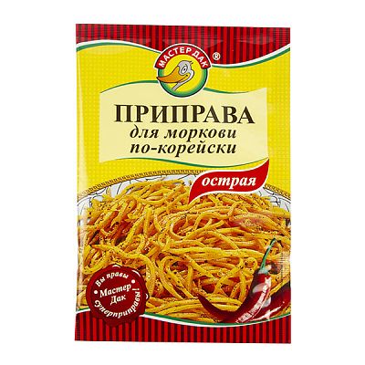 Приправа Мастер Дак для моркови по-корейски острая 15 г