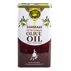  Масло оливковое Elaiolado Extra Virgin холодного отжима 5 л в интернет-магазине свежих фермерских продуктов Apeti.ru