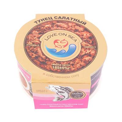  Тунец LOVE ON SEA салатный рубленный 185 г в интернет-магазине свежих фермерских продуктов Apeti.ru