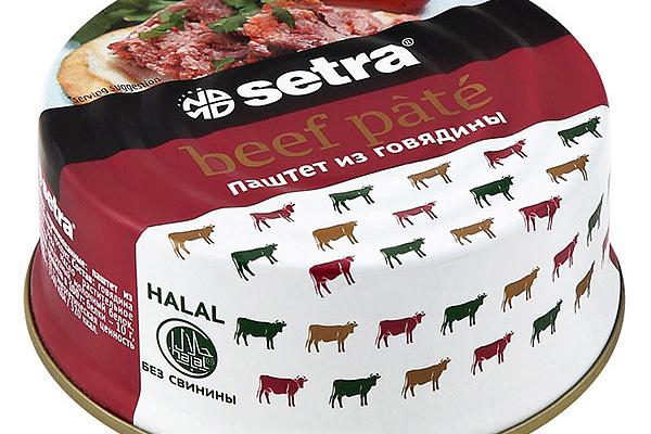  Паштет Setra из говядины в интернет-магазине продуктов с Преображенского рынка Apeti.ru