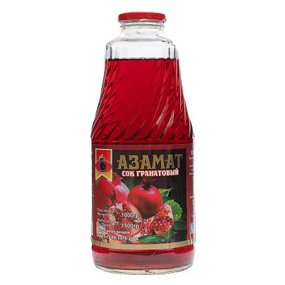  Сок Азамат гранат 1 л в интернет-магазине свежих фермерских продуктов Apeti.ru