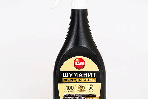  Средство для удаления стойких и подгоревших жиров Bagi спрей шуманит 400 мл в интернет-магазине продуктов с Преображенского рынка Apeti.ru