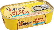 Икра трески 5 Морей ключ 120 г