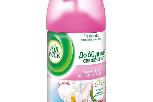  Освежитель воздуха Air Wick магнолия и цветущая вишня 250 мл в интернет-магазине продуктов с Преображенского рынка Apeti.ru