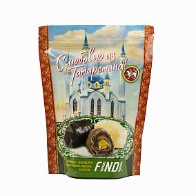  Финики с миндалем в шоколадной глазури в ассортименте FINDI ASSORTED Татарстан 150гр в интернет-магазине свежих фермерских продуктов Apeti.ru