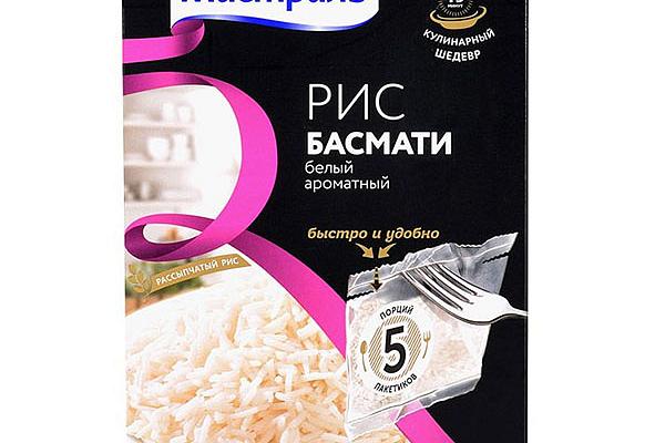  Рис Мистраль Басмати в пакетах для варки 5*80 г в интернет-магазине продуктов с Преображенского рынка Apeti.ru