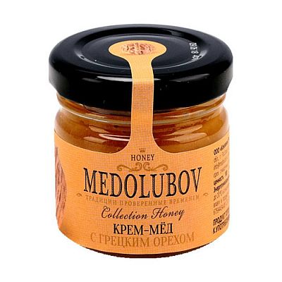 Крем-мед Medolubov с грецким орехом 40 мл