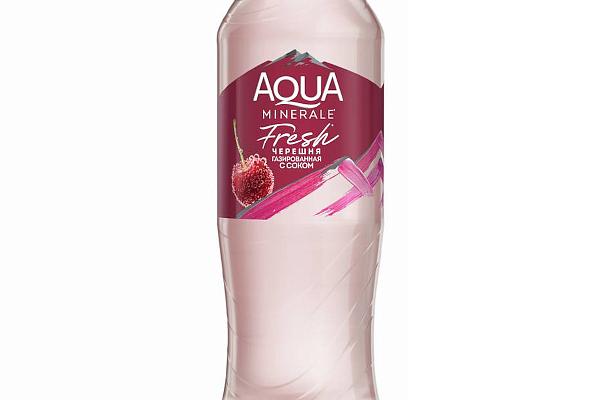  Вода Aqua Minerale газированная черешня 1,5 л в интернет-магазине продуктов с Преображенского рынка Apeti.ru