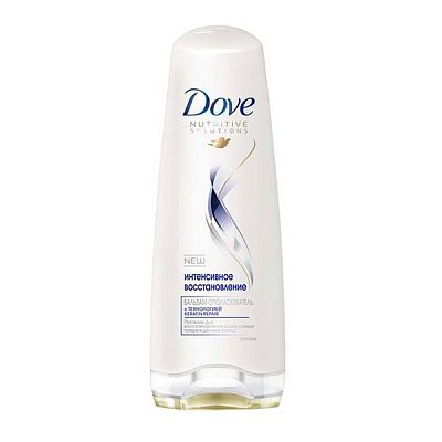Бальзам ополаскиватель Dove интенсивное восстановление для поврежденных волос 200 мл