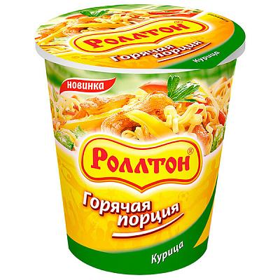 Лапша быстрого приготовления Роллтон Горячая порция с курицей 65 г в Apeti.ru Лапша быстрого приготовления Роллтон Горячая порция с курицей 65 г в интернет-магазине свежих фермерских продуктов Apeti.ru