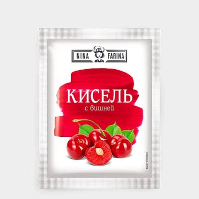 Кисель Вишня Nina Farina быстрого приготовления 110г