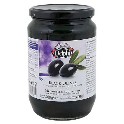  Маслины Delphi с косточкой в рассоле 700 г в интернет-магазине свежих фермерских продуктов Apeti.ru