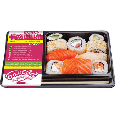  Набор суши и роллов Йоко 310 г в интернет-магазине свежих фермерских продуктов Apeti.ru