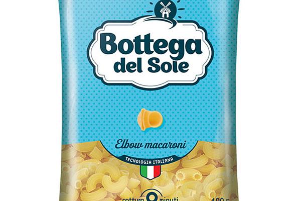 Макаронные изделия Bottega del Sole elbow рожки 400 г в интернет-магазине продуктов с Преображенского рынка Apeti.ru