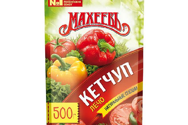  Кетчуп "Махеевъ" лечо 500 г в интернет-магазине продуктов с Преображенского рынка Apeti.ru