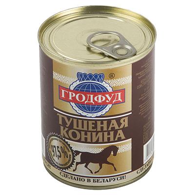  Конина тушеная Гродфуд 338 г в интернет-магазине свежих фермерских продуктов Apeti.ru