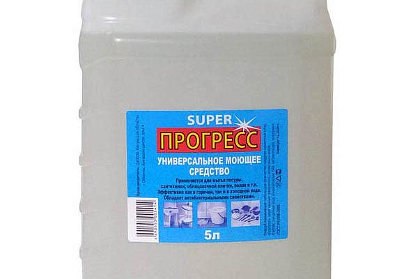  Универсальное моющее средство Прогресс Super 5 л в интернет-магазине продуктов с Преображенского рынка Apeti.ru
