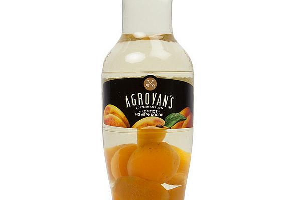  Компот Agroyans из абрикоса 1050 г в интернет-магазине продуктов с Преображенского рынка Apeti.ru