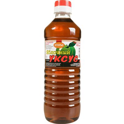 Уксус "Егорье" яблочный 0,5 л