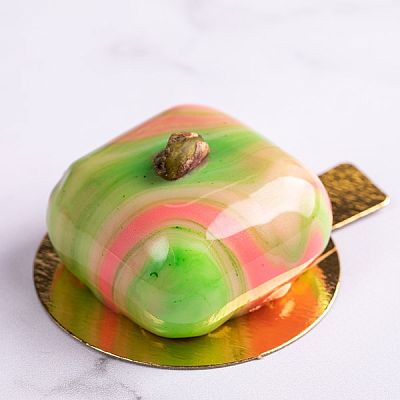 Пирожное Topcake Фисташка-малина