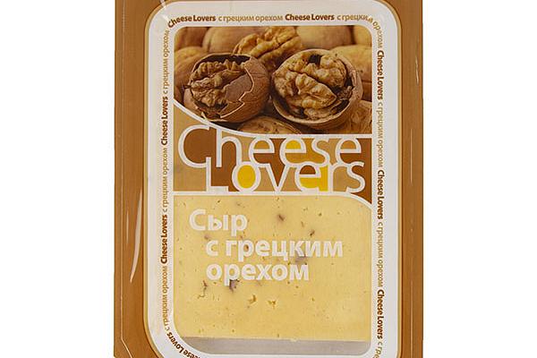  Сыр Cheese Lovers с грецким орехом 50% нарезка 150 г в интернет-магазине продуктов с Преображенского рынка Apeti.ru