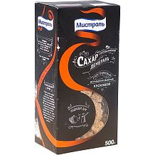 Сахар тростниковый Мистраль Демерара кусковой нерафинированный 500 г