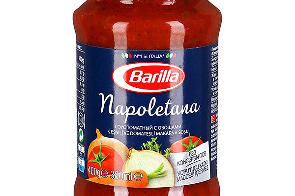  Соус Barilla томатный с овощами Наполетана 400 г в интернет-магазине продуктов с Преображенского рынка Apeti.ru
