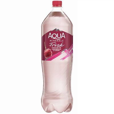 Вода Aqua Minerale газированная черешня 1,5 л