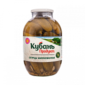 Огурцы маринованные Кубань, 3 л