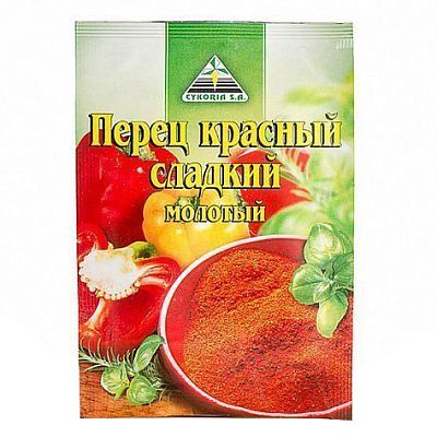Перец красный молотый CYKORIA S.A. сладкий 20 г