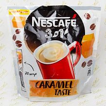 Кофе Nescafe карамель 3 в 1 растворимый 20*16 г