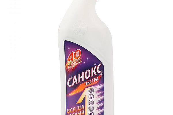  Чистящий гель для сантехники Аист Санокс экстра 750 мл в интернет-магазине продуктов с Преображенского рынка Apeti.ru