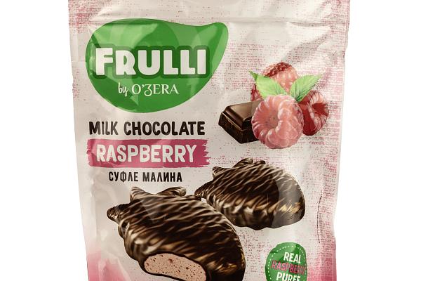  Конфеты O'Zera "Frulli" суфле в шоколаде малина 125 г в интернет-магазине продуктов с Преображенского рынка Apeti.ru