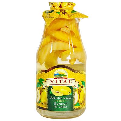Компот Vital из айвы 1 л в Apeti.ru Компот Vital из айвы 1 л в интернет-магазине свежих фермерских продуктов Apeti.ru
